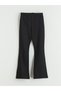 Lcw Kids Black Flared Leggings for Girls - 3