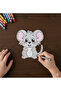 Little Mouse Coloring Activity Art Preschool Kindergarten Nursery Activity Set 10 Pieces - 2