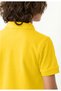 Children's Polo Neck School T-Shirt Polo Fabric School Clothing - Yellow - 2