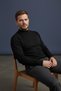 Interview Half Turtleneck Modal Black Slim Knit Sweater - 4
