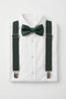 Children's Nefti Green Adjustable Strap Bow Tie Set - April 23, October 29, November 10 Show - 2