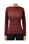 Women's Boat Neck Modal Cashmere Ultra Light Blouse