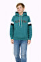 Atabay 270-10-25 Boy's Hooded Sweatshirt New York Printed Pockets 3 Threads Shd 9/12 Years - 2