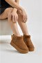 Suede Fur Lined Thick Sole Ankle Women's Boots & Bootie