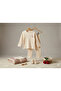 طقم مكون من 4 قطع مطرزة للفتيات الصغيرات والأطفال - 2