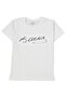 Unisex White Black K. Ataturk Embossed Signed Short Sleeve T-Shirt - 2