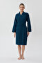 Waffle Pike Women's Bathrobe 100% Cotton - 7