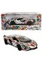 1:32 Scale Keothe Harring Series Die Cast Pull and Release Model Car with Sound and Light - Colorful La