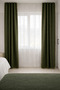 Shepherd Stitch Decorative Fleece Curtain – Special Design for Bohemian & Modern Living Rooms *No Pleats - Single Panel - 2