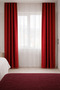 Shepherd Stitch Decorative Fleece Curtain – Special Design for Bohemian & Modern Living Rooms *No Pleats - Single Panel - 2