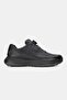 Men's Black Genuine Natural Leather Eva Sole Sneaker Lace-Up Shoes - 2