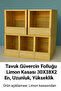 Natural Wooden Chicken & Pigeon Nest 5X - 2