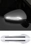 Car Mirror Crash Protector Colorful Reflective Strip – Side Mirror Protection Tape (1 Pair) - 4
