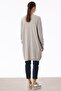 Basic Cashmere Long Cardigan Gray - 4
