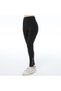 Women's Leggings with Lace Detail on the Legs, Knitted Black Leggings (Available in Plus Size)