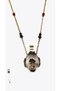 Metal Flower Bottle Necklace Zra Brand Model Necklace - 3