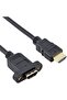 HDMI m to HDMI F Converter Cable, Support 4K 60Hz, High Speed Extension Adapter - 3