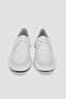 Men's White Genuine Natural Leather Eva Sole Sneaker Lace-Up Shoes - 4
