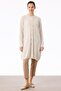 Basic Cashmere Long Cardigan Ecru - 2