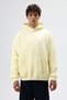 Oversized Embroidery Detailed Hoodie Yellow - 2