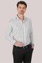 Office Style Slim Fit Striped Men's Shirt Set of 2 - 7