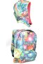 Unisex-Adult Hooded Backpack Van Gogh Backpack Multicolour - 6