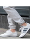 Men's Fleece-Lined Three-Thread Sweatpants with Elasticated Legs - 6
