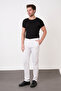 Men's Regular Fit Wide Cut Lycra Cotton Flexible Stone Chino Canvas Trousers - 2