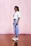 Lilac Asymmetrical Midi Skirt 17046 - 3