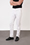 Men's Regular Fit Wide Cut Lycra Cotton Flexible Stone Chino Canvas Trousers - 5