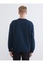 Rmz clothing season deals petrol crew neck men's thick sweatshirt - 4