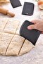 Practical 3-Piece Flexible and Durable Dough Scraper - Dough Cutter - Pastry Spreader Tool - 3