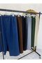 Women's Plus Size Comfortable Fit Linen Pants Without Pockets with Elastic Waist - 8