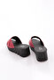 2154-22Y Women's Stitched Cross-Strapped Slippers - 3