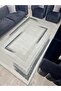Decorative Modern Rug Cover With Elastic and Padded Non-Slip Base Washable - 2