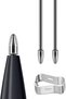 S-Pen Titanium Non-Wear Replacement Pen Nib and Insertion/Removal Tool (2 Pieces) Compatible with All S-Pen Models - 2