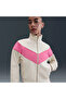 Windrunner Poly Knit Jacket Kadın Bej Ceket