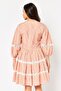 Women Floral Print Mini Dress, Multicolor - 3