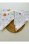 100% Cotton Muslin 2-Piece Set Newborn Baby Sweat Diaper Mouth Diaper and Shoulder Cover - 2