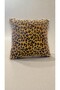 وسادة زخرفية بنمط الفهد |   تصميم عصري وأنيق |   حافظة ذات ملمس ناعم - 4