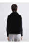 Rmz Gi̇yi̇m Farkiyla Dik Roba Collar Women's Fur Vest - 6