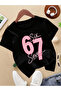 Premium 67 Six Seven Printed T-Shirt for Girls