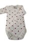 Long-Sleeved Snap-Button Bodysuit 100% Cotton Baby-Child Patterned Bodysuit - 2