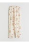 Lcw Kids Pink Shirt Collar Girls Pajamas Set - 7