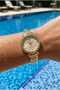 Women's Wristwatch |   32mm Steel Case, Steel Band, Sapphire Glass, Stylish Design - 4