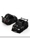 1/64 Qube Carz Series Nissan Skyline Gt-R Er34 Super Silhouette Skyline Black Blister Package