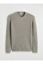 Crew Neck Men's Knitwear Sweater - 5