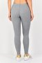 Women Sportswear Fit Training Leggings, Grey - 4