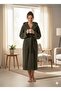 Haki̇ Wellsoft Plush K Hooded Unisex Oversize Dressing Gown