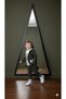 Boys 100% Cotton Velvet Cardigan, Trousers and Teddy Bear Printed Long-Sleeve Sweatshirt, 3-Piece Premium Series - 3
